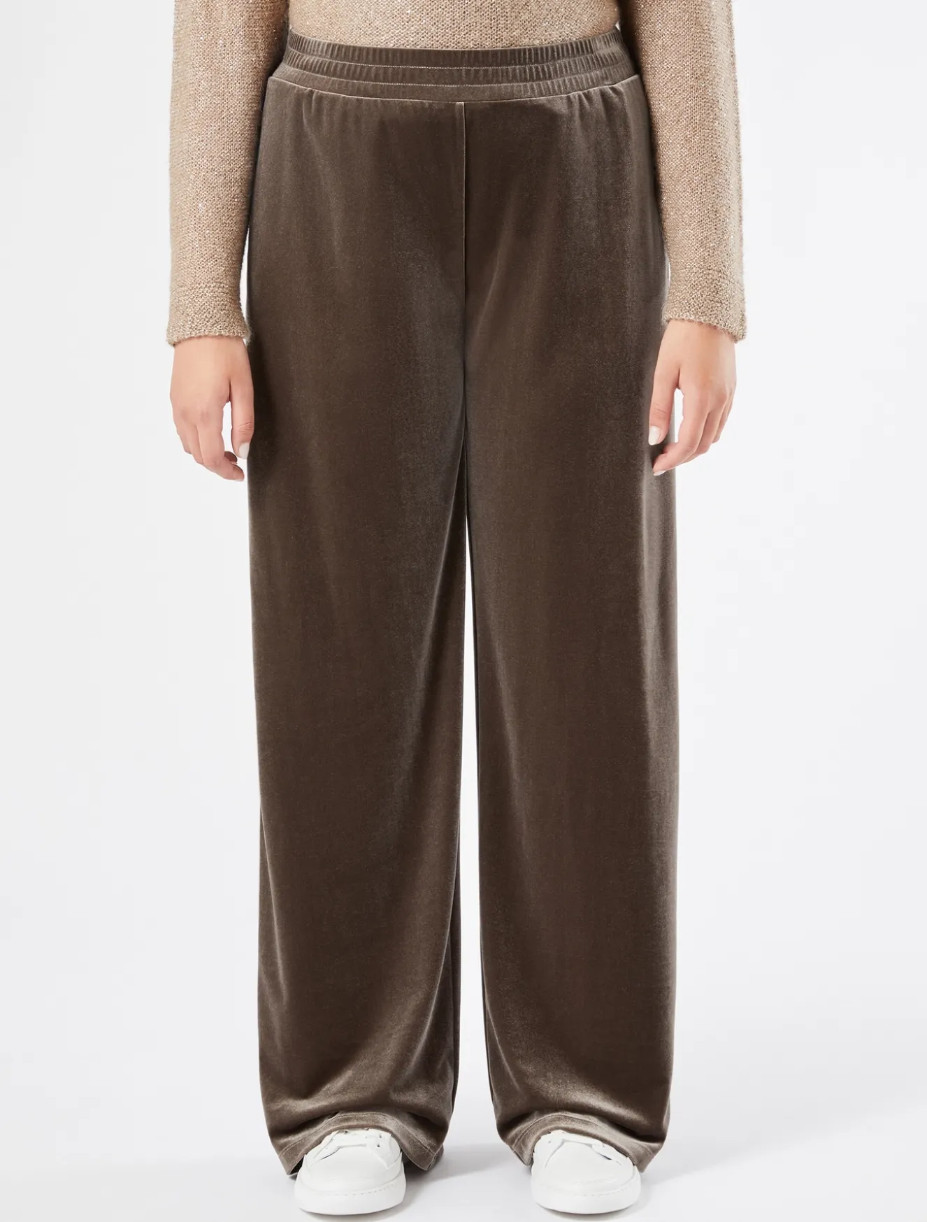 Flash Sale Marina Rinaldi Pantaloni in ciniglia stretch ROCCIA